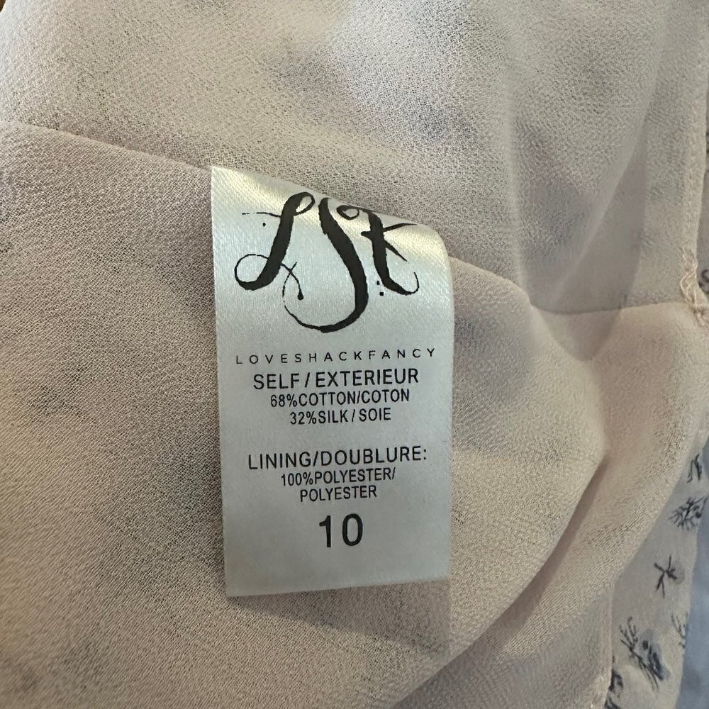 Loveshackfancy Larissa silk blend floral maxi dress - Picture 8 of 8